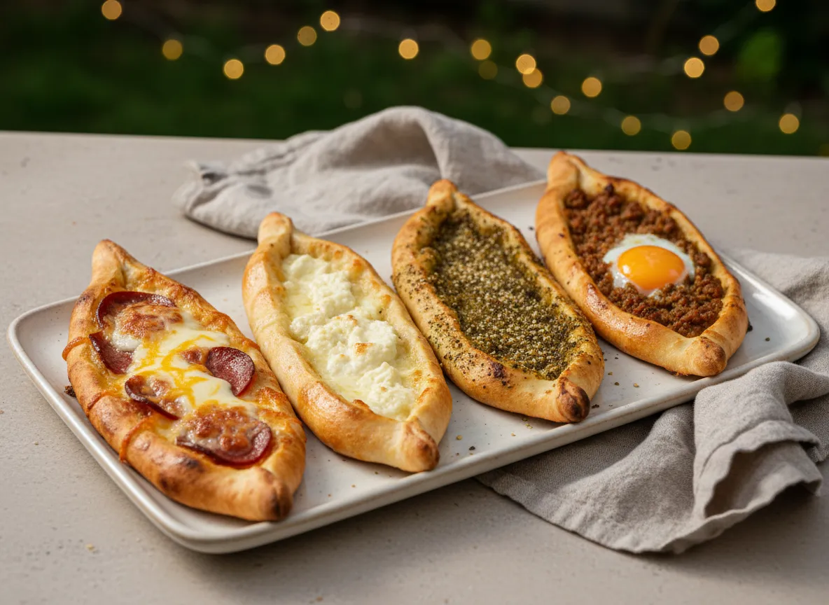 Assorted Turkish Pides