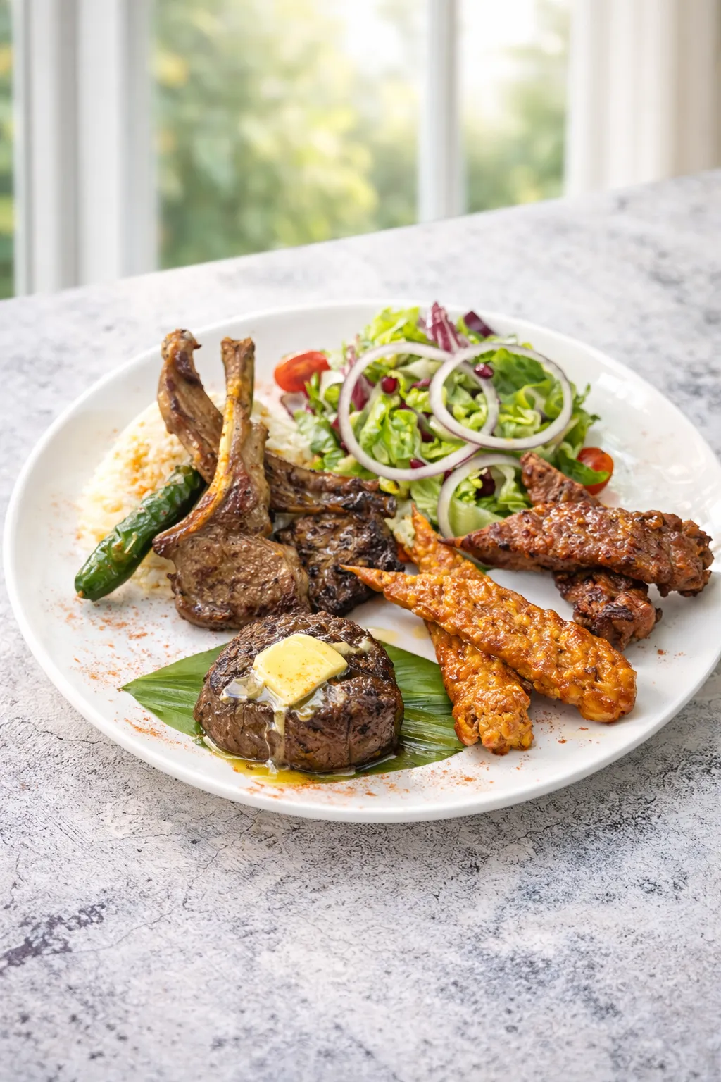 Supreme Sampler - Mixed grill platter