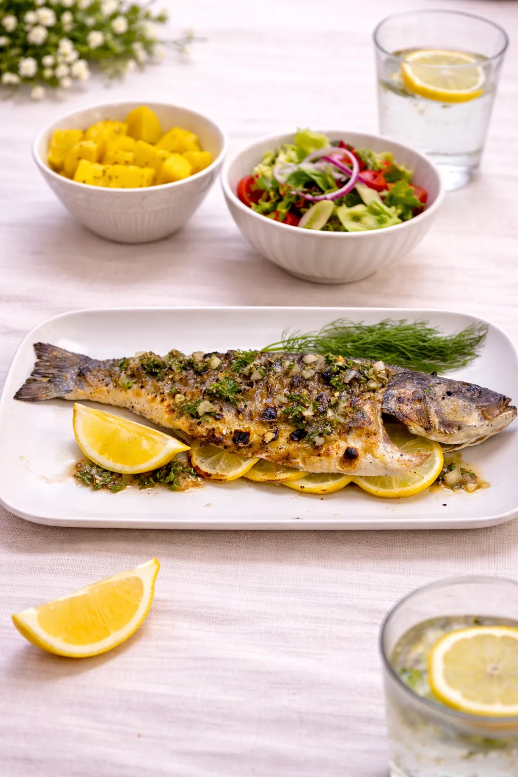 Grilled Mediterranean Fish
