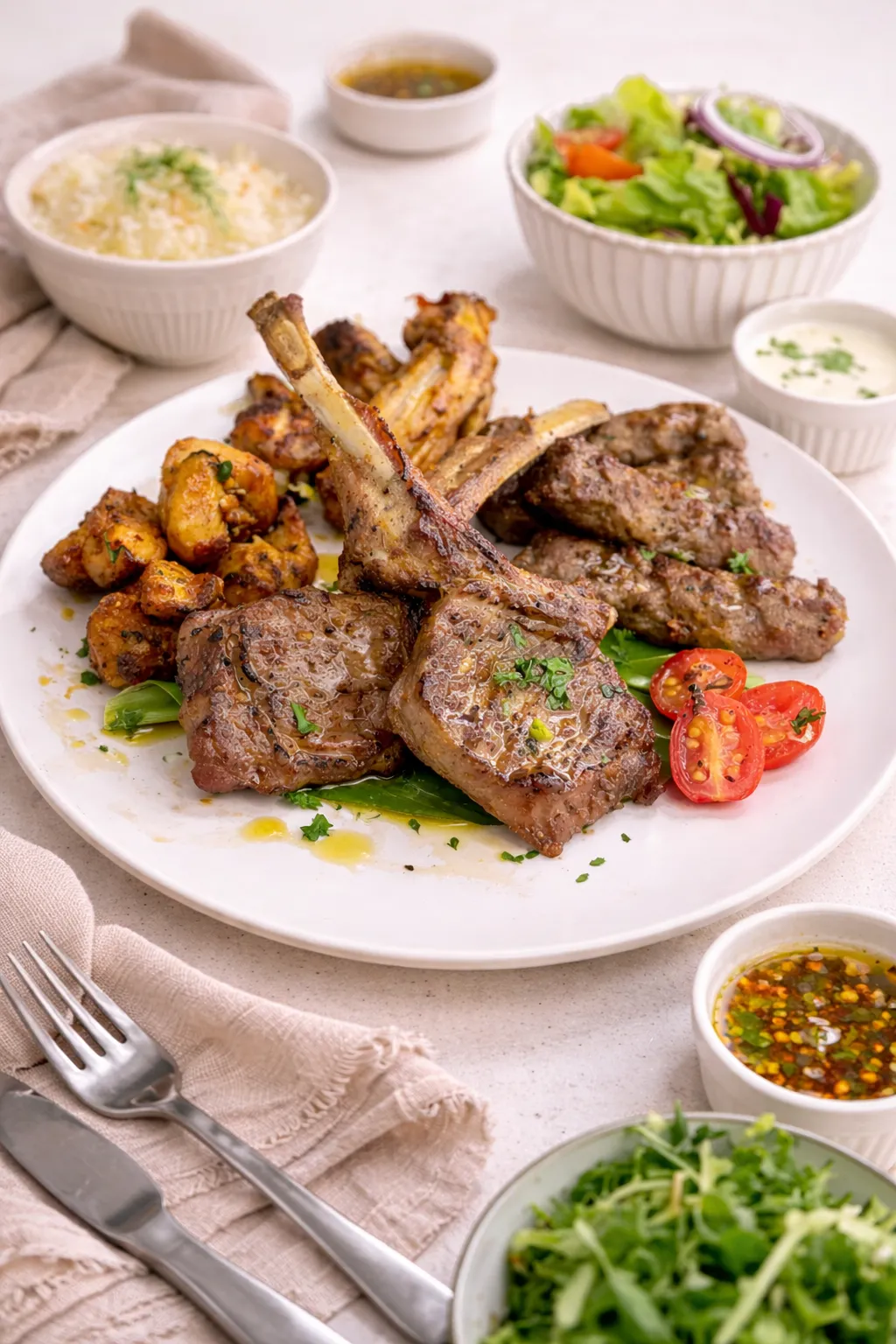Classic Plate with Köfte