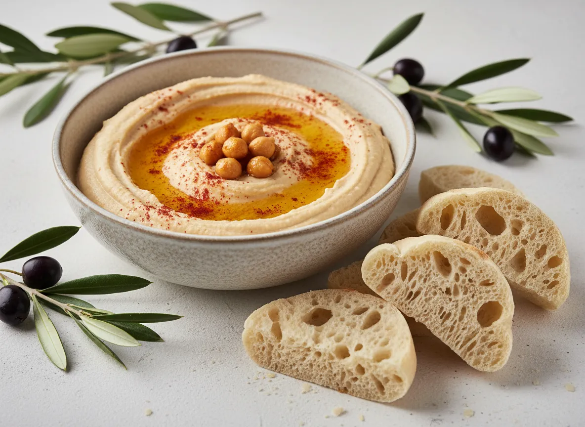 Hummus with Ekmek
