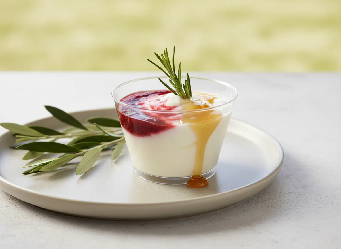 Red Fruit Kremalı Yogurt Verrine