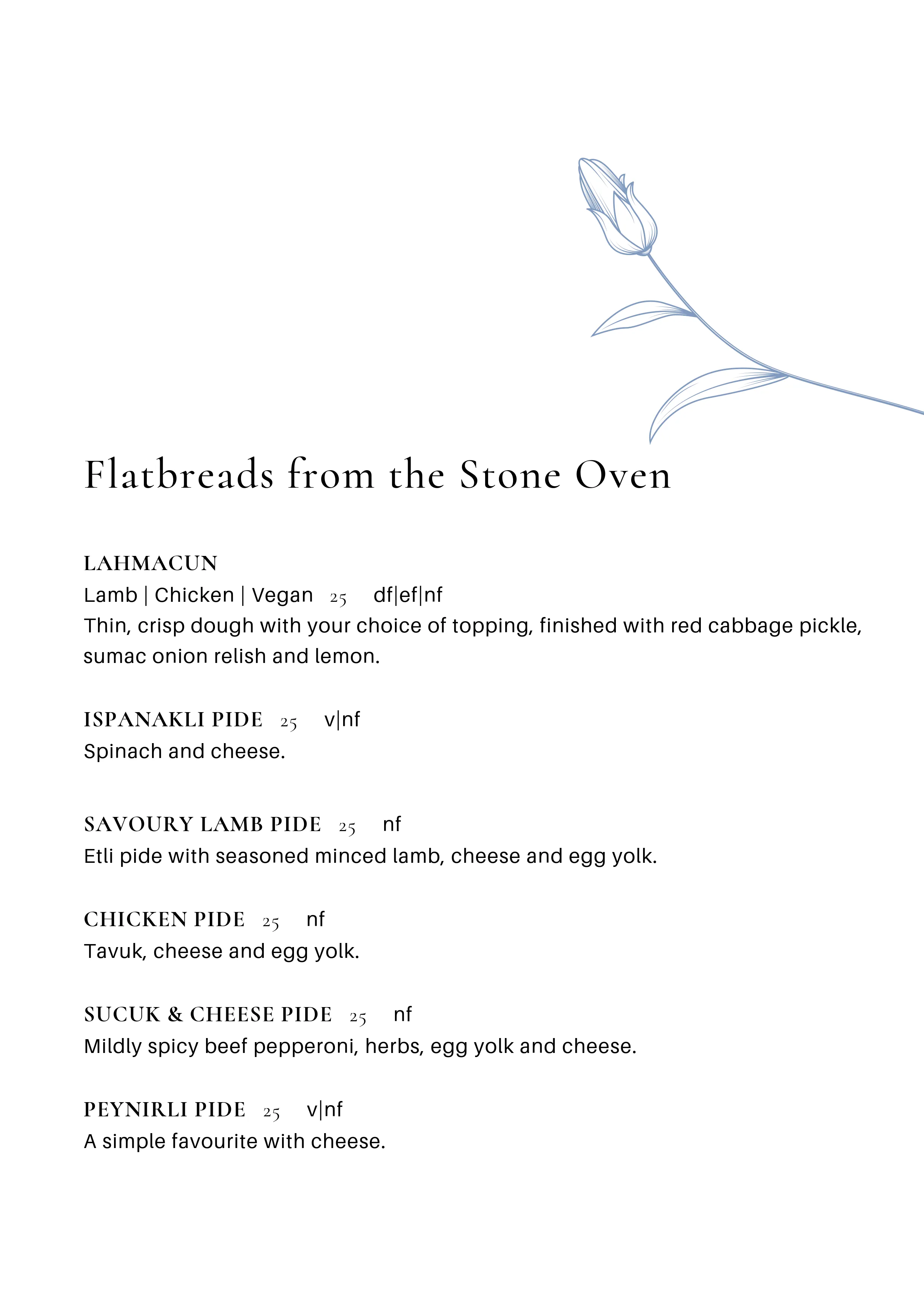 Alaturka Menu Page 4