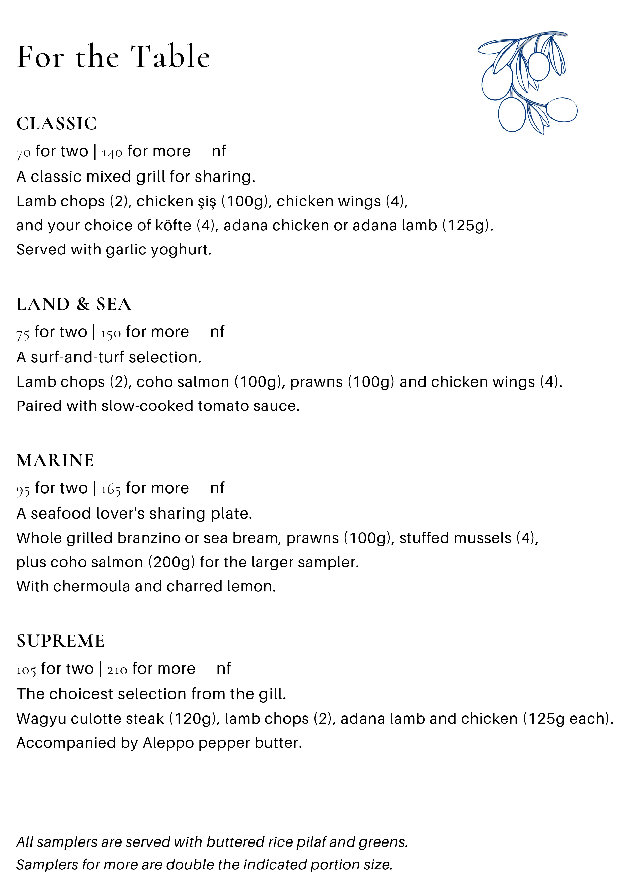Alaturka Menu Page 6