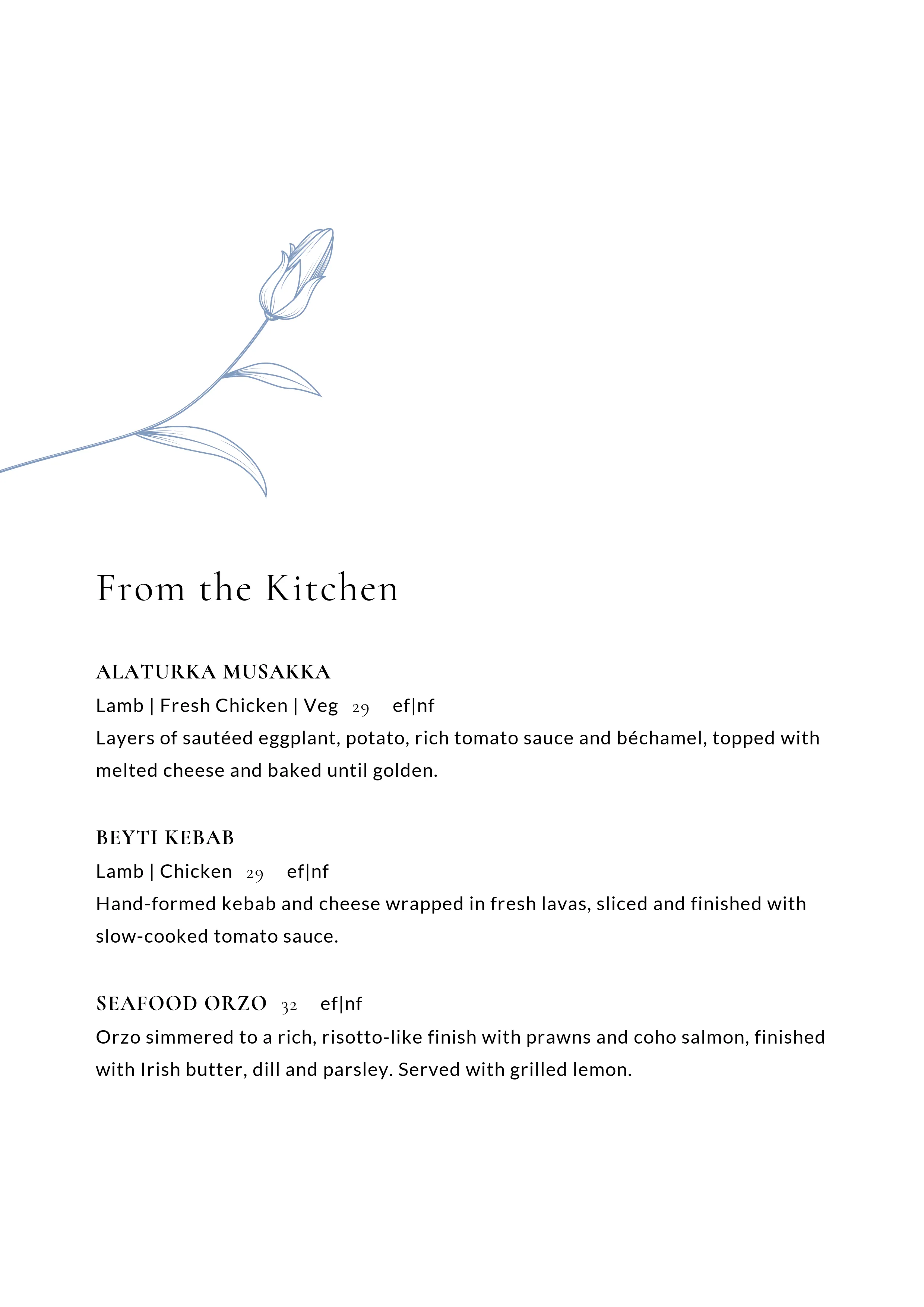 Alaturka Menu Page 7