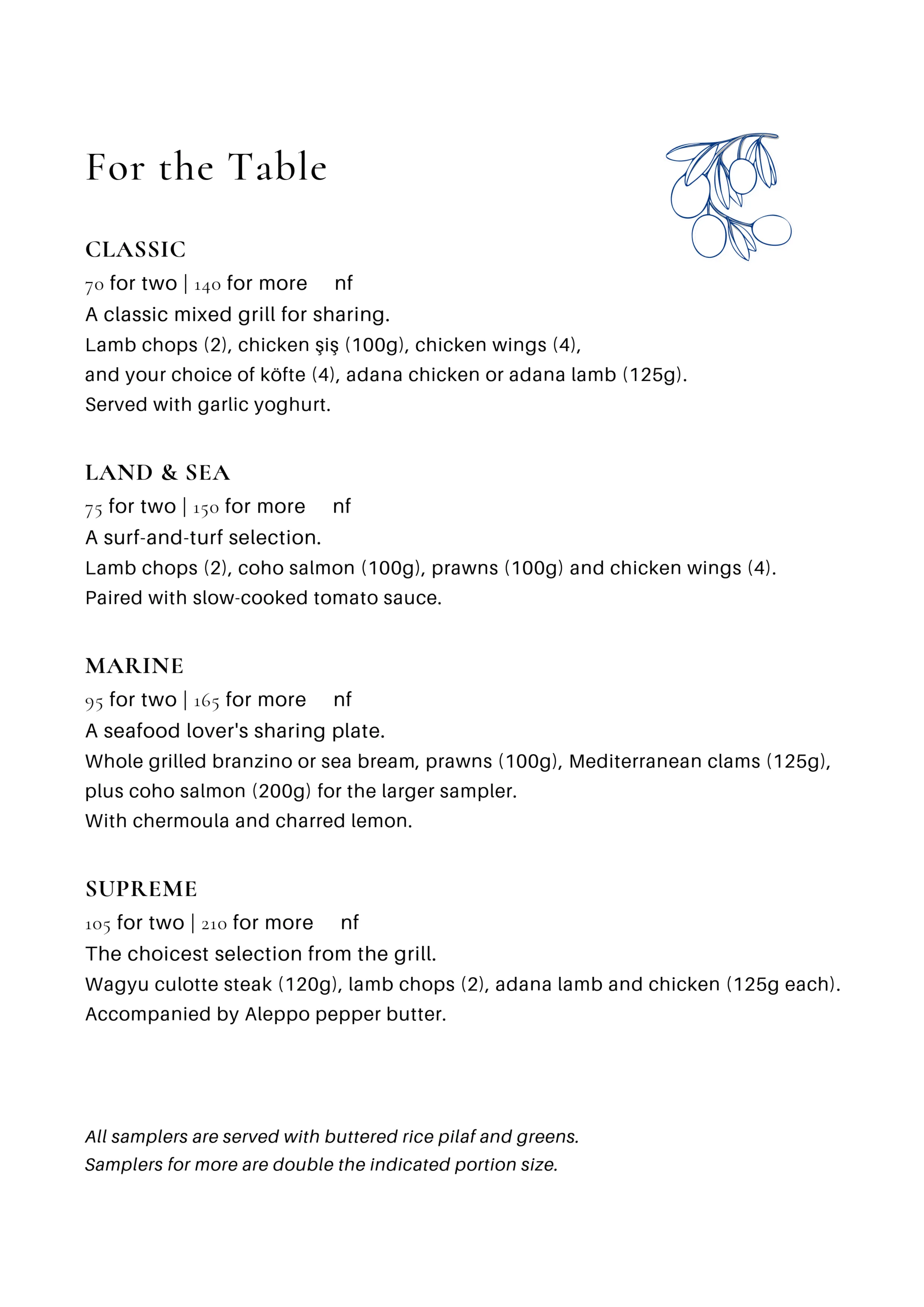 Alaturka Menu Page 6