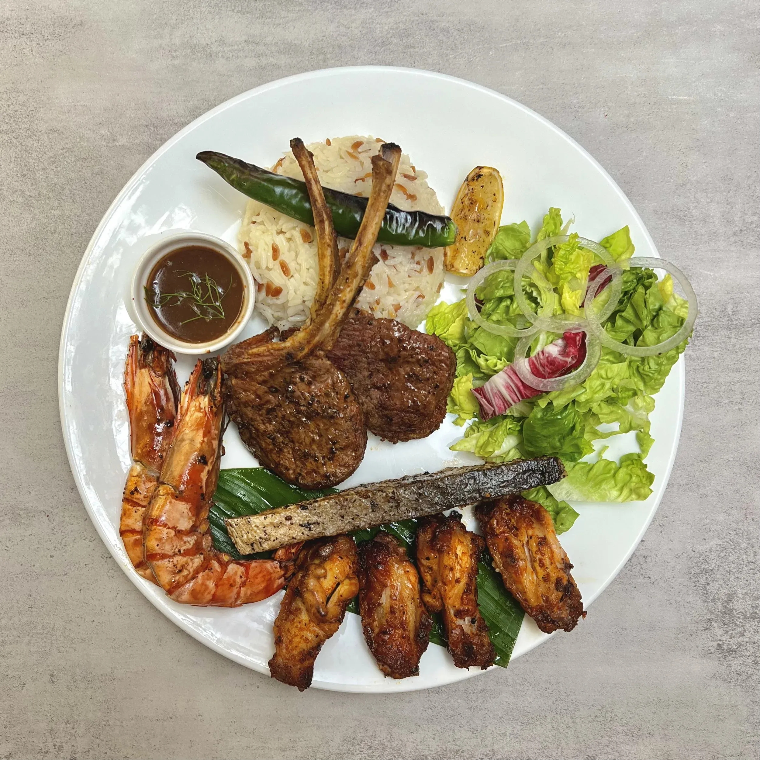 Land & Sea (for two)