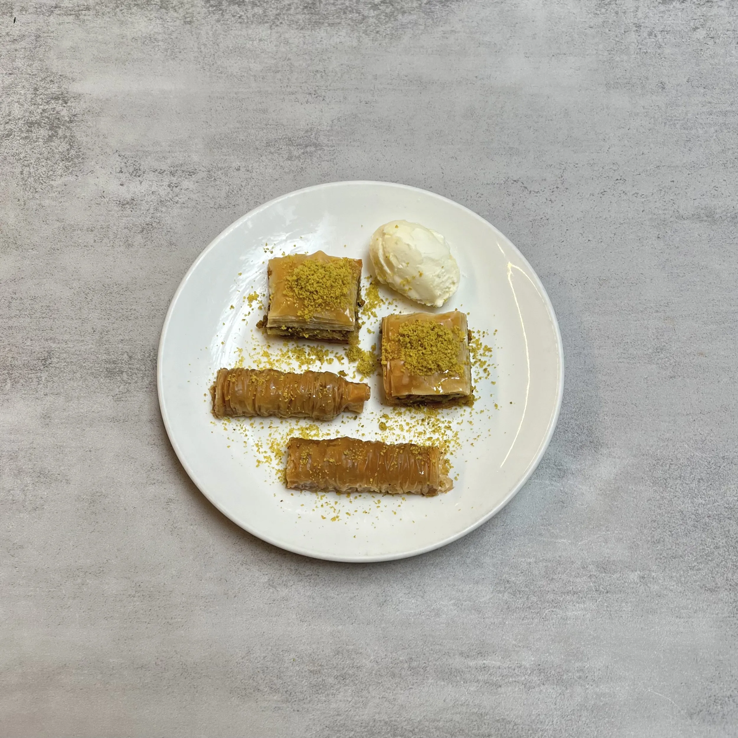 Baklava With Kaymak