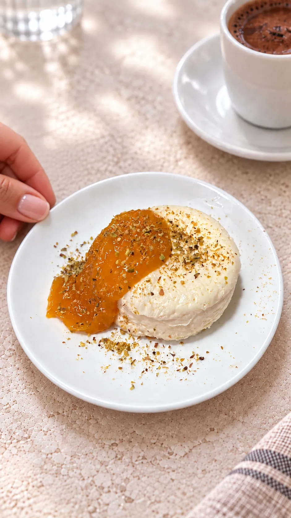 Vanilla Apricot Cheesecake